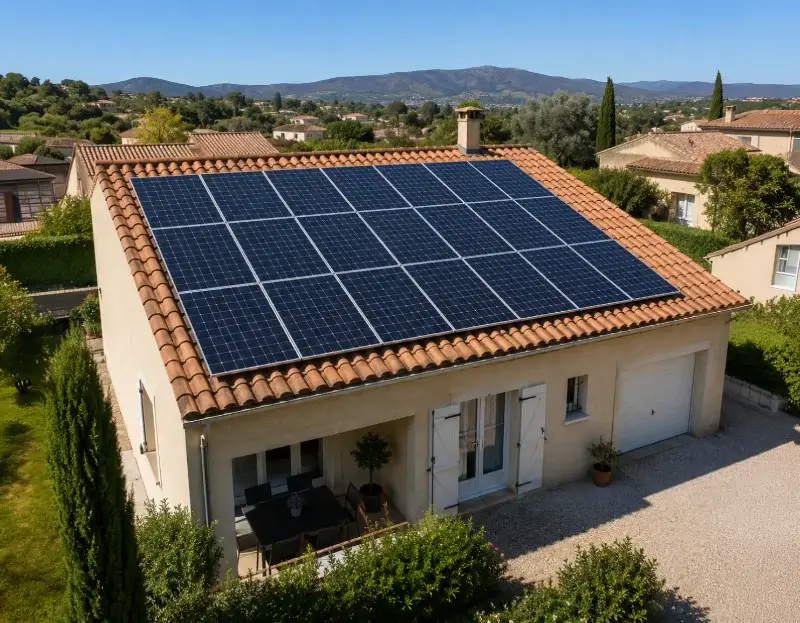 Prime à l'autoconsommation panneaux solaires Merlevenez — aide financière de l'État